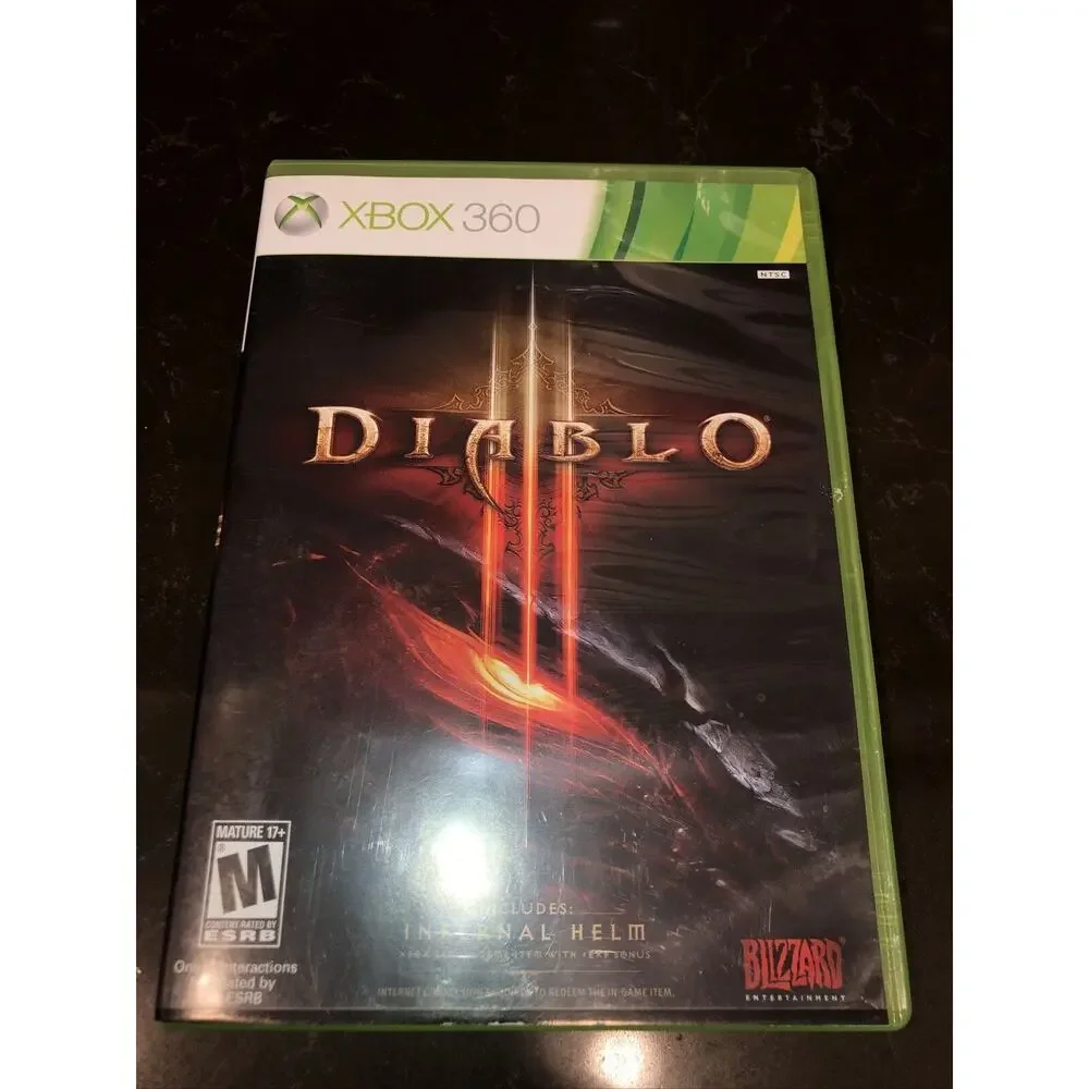 Diablo III - Xbox 360 Game - Xbox360 Mature 17+ Very Good Tested